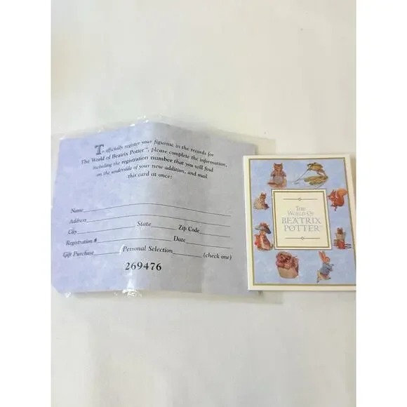 Border Fine Arts The Tale If Peter Rabbit Beatrix Potter - Picture 13 of 16